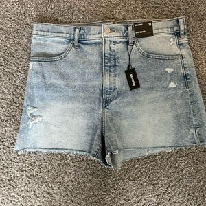 Express mom shorts. Super high rise. Size 14.